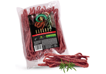 Hot smoked Kabanos sausages, Ir., 500 g