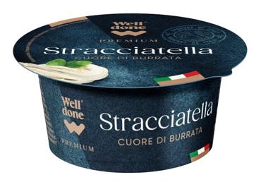 Sūris STRACCIATELLA WELL DONE PREMIUM, 50 % rieb. s. m., 150 g
