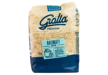BASMATI ryžiai GRALLA PREMIUM, 800 g