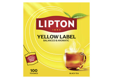 Juodoji arbata LIPTON YELLOW LABEL, 200 g
