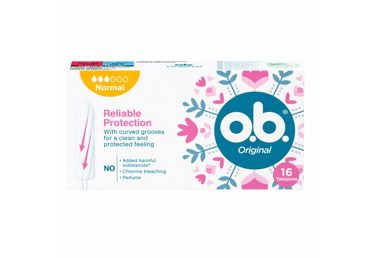 Higieniniai tamponai O.B. ORIGINAL NORMAL, 16 vnt.