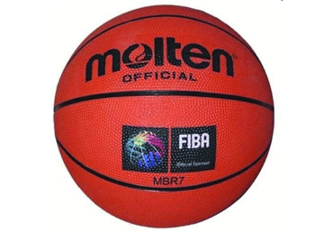 Krepšinio kamuolys MOLTEN MB7, 7 dydis, guminis, 1 vnt.