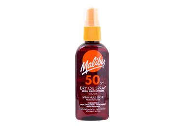 MALIBU SPF50 purškiamasis apsauginis sausasis aliejus, 100 ml
