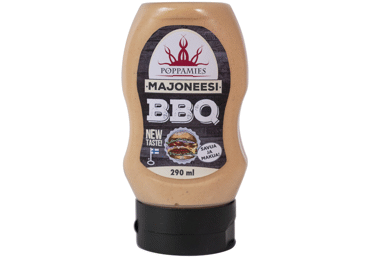 Barbecue-flavored mayonnaise sauce POPPAMIES, 290 ml