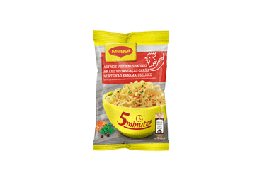 Greitai paruošiami makaronai MAGGI, aštrios vištienos skonio, 59.2 g