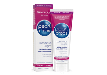 Toothpaste PEARL DROPS LUMINOUS BRIGHT, 75 ml