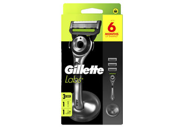 Razor GILLETTE LABS, 3 heads with holder