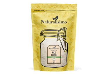 Ryžių miltai NATURALISIMO, be glitimo, 900 g