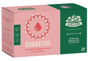 Žolelių arbata ŽOLYNĖLIS DIABETUS, 30 g