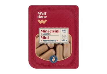 Virtos mini dešrelės WELL DONE, aukščiausia rūšis, 450 g