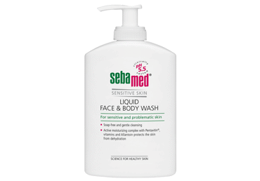 Face and Body Cleanser SEBAMED SENSITIVE SKIN, 1 l
