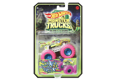 Žaislinis džipas HOT WHEELS, šviečiantis tamsoje, 1 vnt.