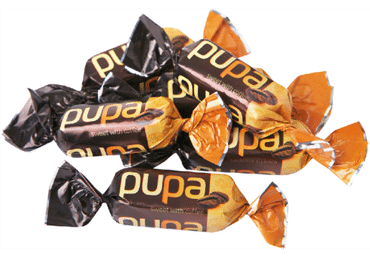 Chocolate candies PUPA, 1 kg