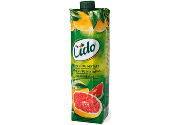 Rausvųjų greipfrutų nektaras CIDO, 1 l
