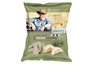 Тбилисские пельмени PASAULIO PUODAI с бараниной и кориандром, 700 г