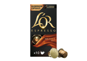 Kavos kapsulės L'OR COLOMBIA, 52 g