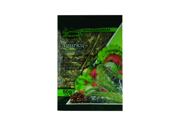 Prieskoniai SAUDA agurkams marinuoti, 60 g