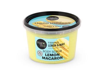 Kūno šveitiklis ORGANIC SHOP LEMON&MINT 250 ml