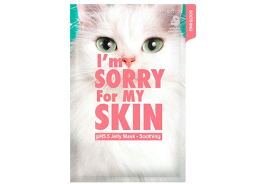 Lakštinė veido kaukė I'M SORRY FOR MY SKIN SOOTHING, 33 ml