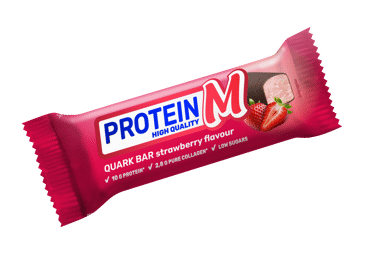 Глазированный сыр PROTEIN M, клубничный вкус, 14,2 % жира, 40 г