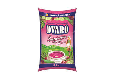 DVARO šaltibarščių rūgpienis, 6 % rieb., 1 kg