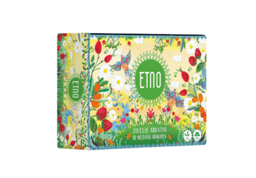 Žolelių arbatos ir medaus rinkinys ETNO, 180 g
