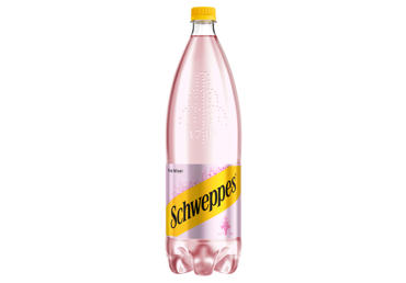 Gazuotas gaivusis gėrimas SCHWEPPES PINK, 1.5 l