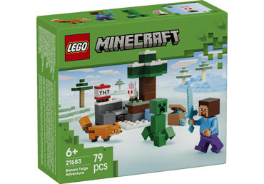 Konstruktorius LEGO Steve Taiga Nuotykis 21583
