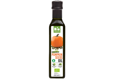Ekologiškas šaltai spaustas moliūgų sėklų aliejus BIONATURAL, 250 ml