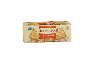 Krekeriai HOGARENAS CEREAL MIX, 185 g