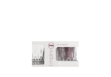 Stiklinė ILAJA Empire 330ml, 4vnt