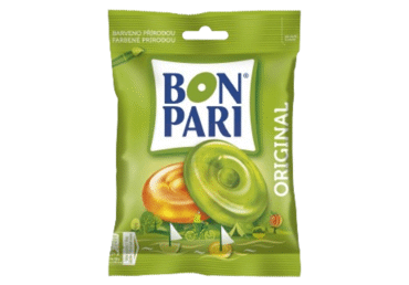Saldainiai BON PARI ORIGINAL, vaisių skonio, 90 g