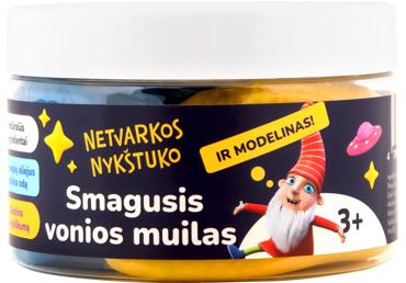 Vonios modelinas KAKĖ MAKĖ geltonas-mėlynas