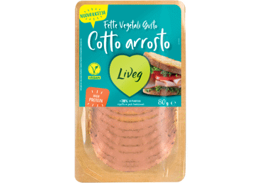 Vegan ham-style slices, 80 g