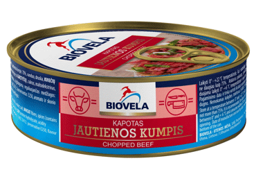Kapotas jautienos kumpis BIOVELA, 240 g