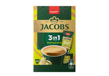 Instant coffee drink JACOBS PISTACHIO 3 IN 1, 266.4 g