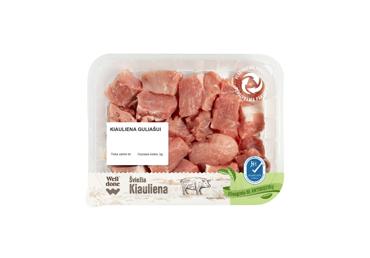 Kiaulienos guliašas WELL DONE, užauginta be antibiotikų, 400 g