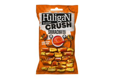 Кусочки бретцеля HULIGAN СОУС СРИРАЧА, 65 г
