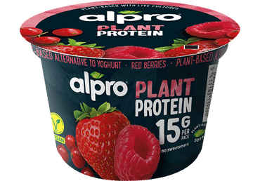 Соевый продукт ALPRO PLANTPROTEIN, вкус красных ягод, 200 г