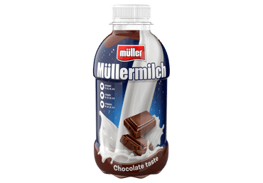 Pieno gėrimas MULLERMILCH, šokolado skonio, 1,6 % rieb., 400 g