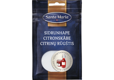 Citrinų rūgštis SANTA MARIA, 32 g
