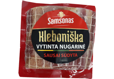 Vytinta KLEBONIŠKA kiaulienos nugarinė, a. r., 1 kg