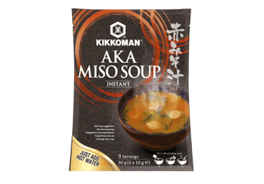 Instant Soup KIKKOMAN AKA MISO, 3 x 10 g, 30 g