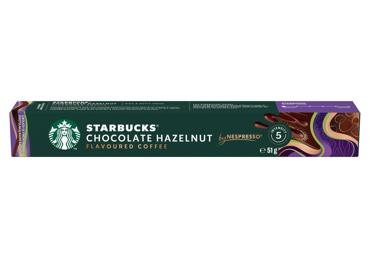 Kavos kapsulės STARBUCKS CHOCO HAZELNUT, 51 g
