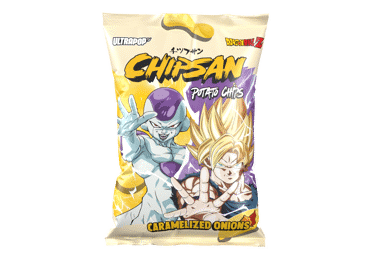 Potato chips DEMON SLAYER, caramel onion flavor, 110 g