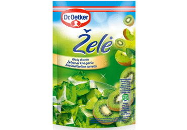 Jelly DR. OETKER, kiwi flavor, 72 g