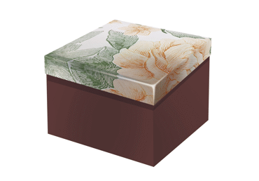 Dovanų dėžutė, 13 x 13 x 8 cm, 1 vnt.