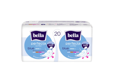 Sanitary pads BELLA PERFECTA ULTRA BLUE, 20 pcs.