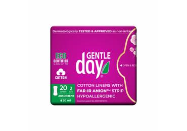 Higieniniai Įklotai GENTLE DAY, 20 vnt.
