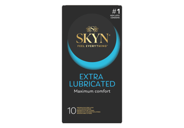 Prezervatyvai SKYN EXTRA LUBRICATED, 10 vnt.